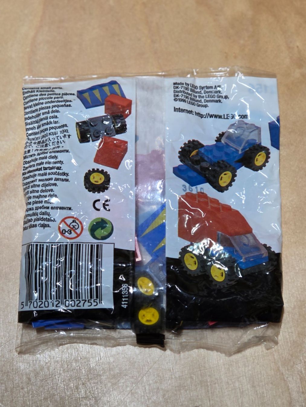Lego Kit di costruzioni: LEGO 2156 Car polybag – Nuovo e nell'imballaggio originale da Basadingen venduto da tot_59zf 1