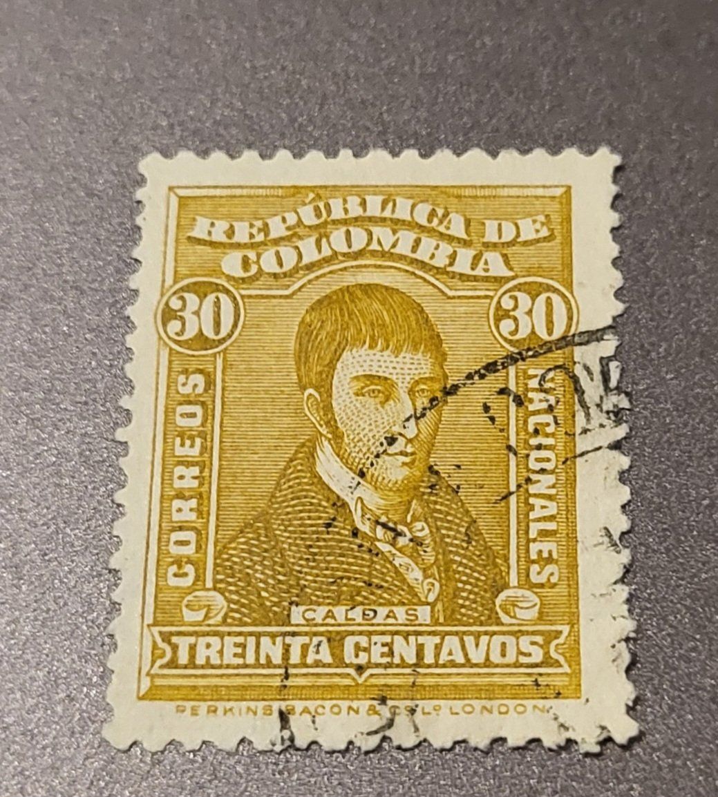 Tous les timbres: Kolumbien 1926 alte briefmarke – D'occasion à St Gallen par Stampsalshobby