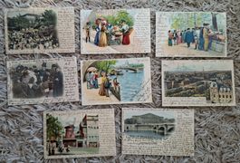 AK Paris > Schaffhausen, Les Halles, Moulin rouge, La Seine