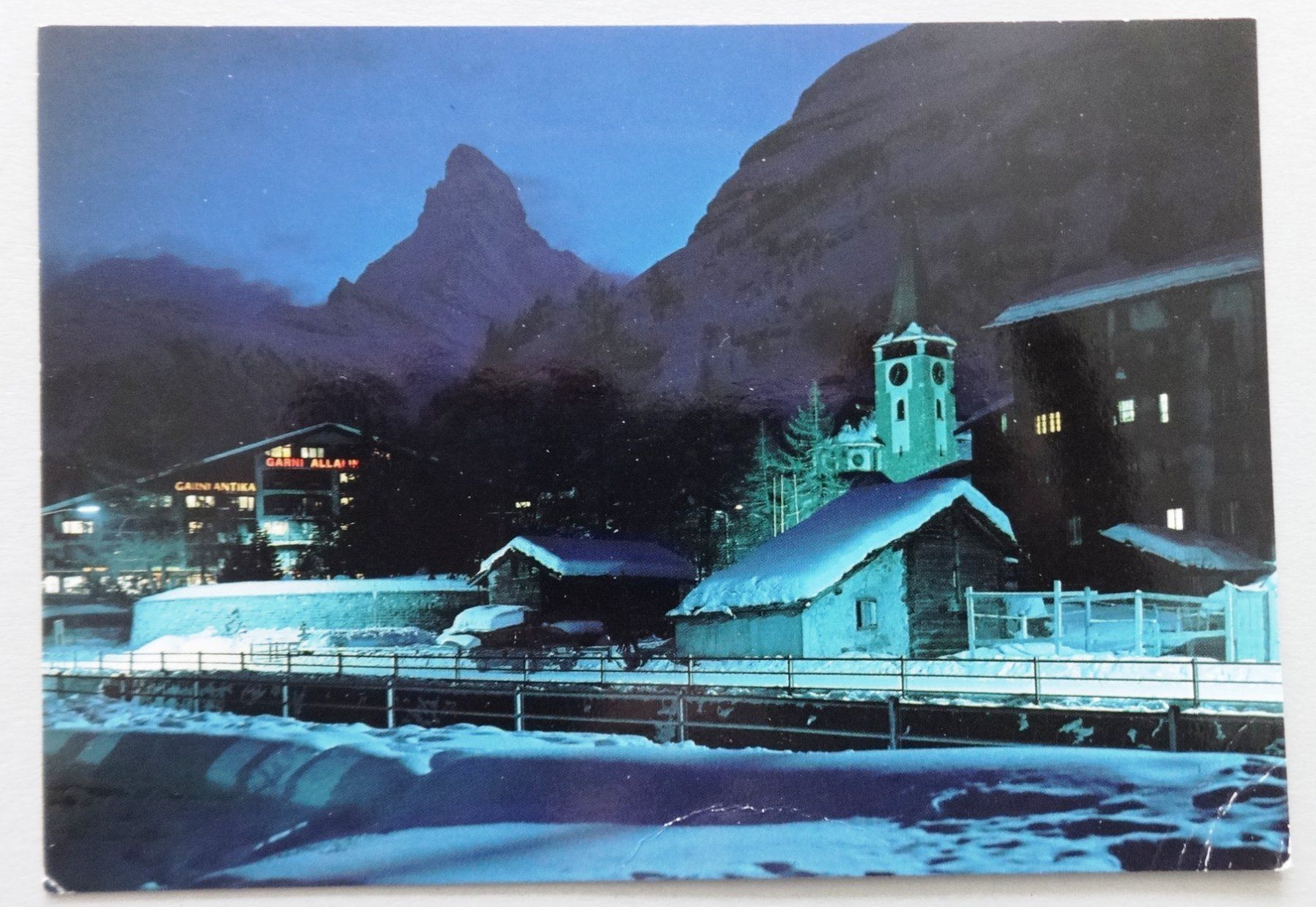 Cartoline postali: Zermatt – Usato da Fétigny venduto da Billy2miny