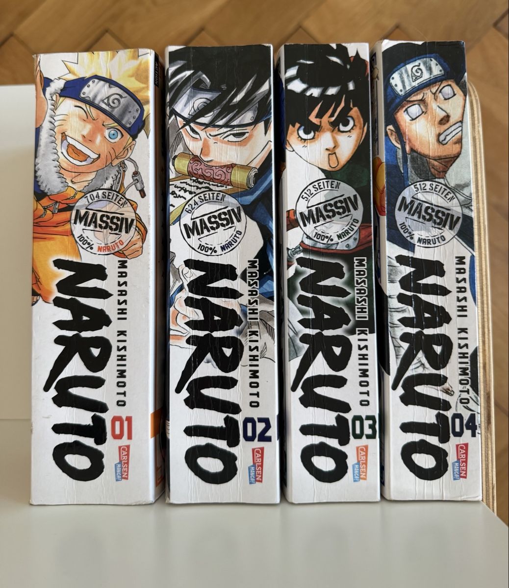 BD: Naruto 01-04 – D'occasion à Zürich par zorazimm