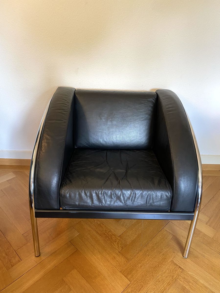 Sedie: Design Sessel Chair LC2 Corbusier Stil – Usato da Olten venduto da sportwelt 5