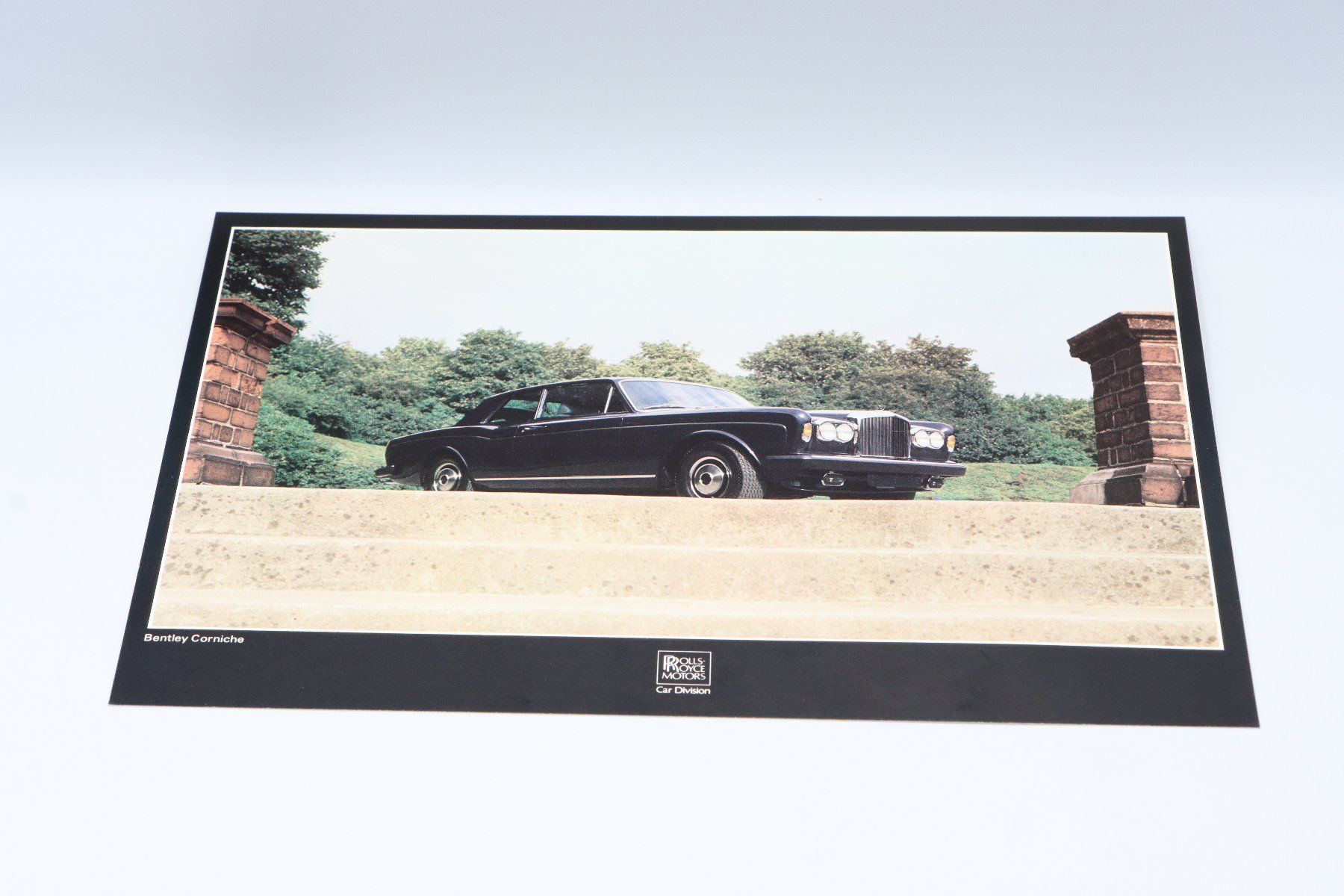 Bentley Documents: Bentley Corniche 1978 Prospektblatt – D'occasion à Bühl b.Aarberg par Collectorpassions 4