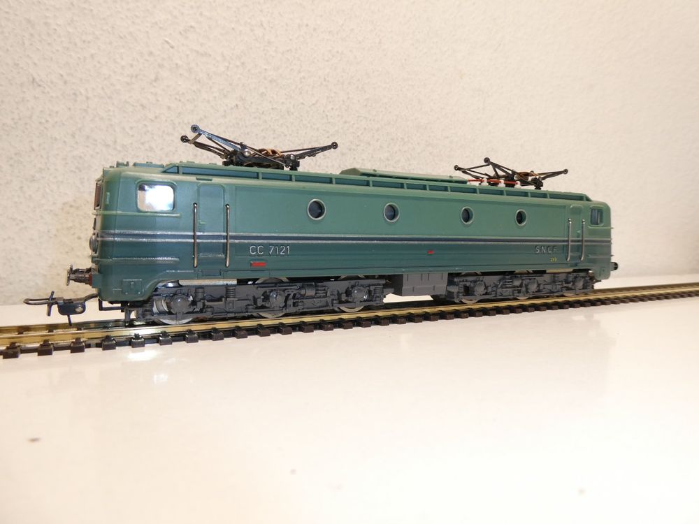 Locomotive Hornby Meccano CC 7121 Ref 6372 - Échelle HO, Avec Boîte D'origine