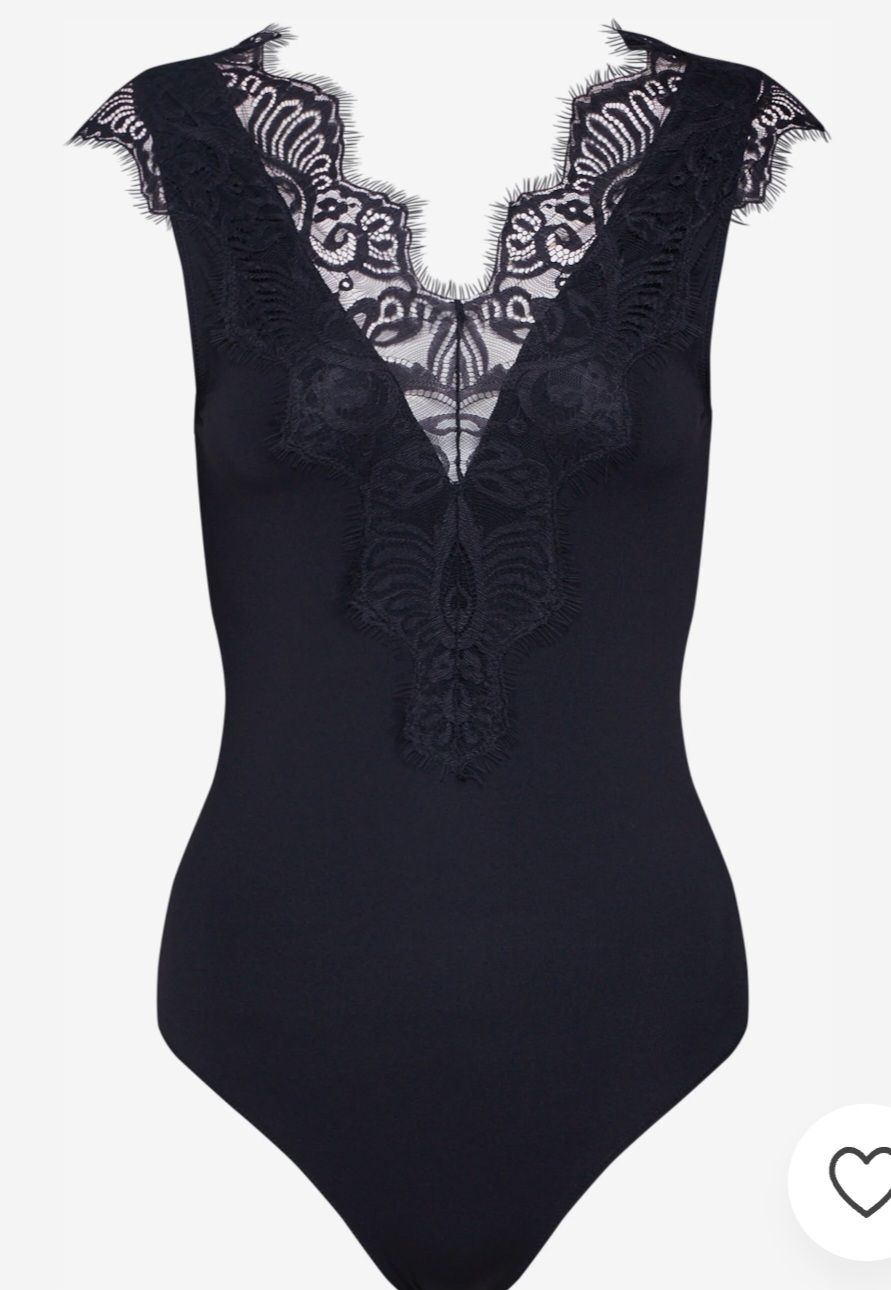 Top: Pieces Spitzen String Body S. – Usato da Ibach venduto da ole_6whn 2