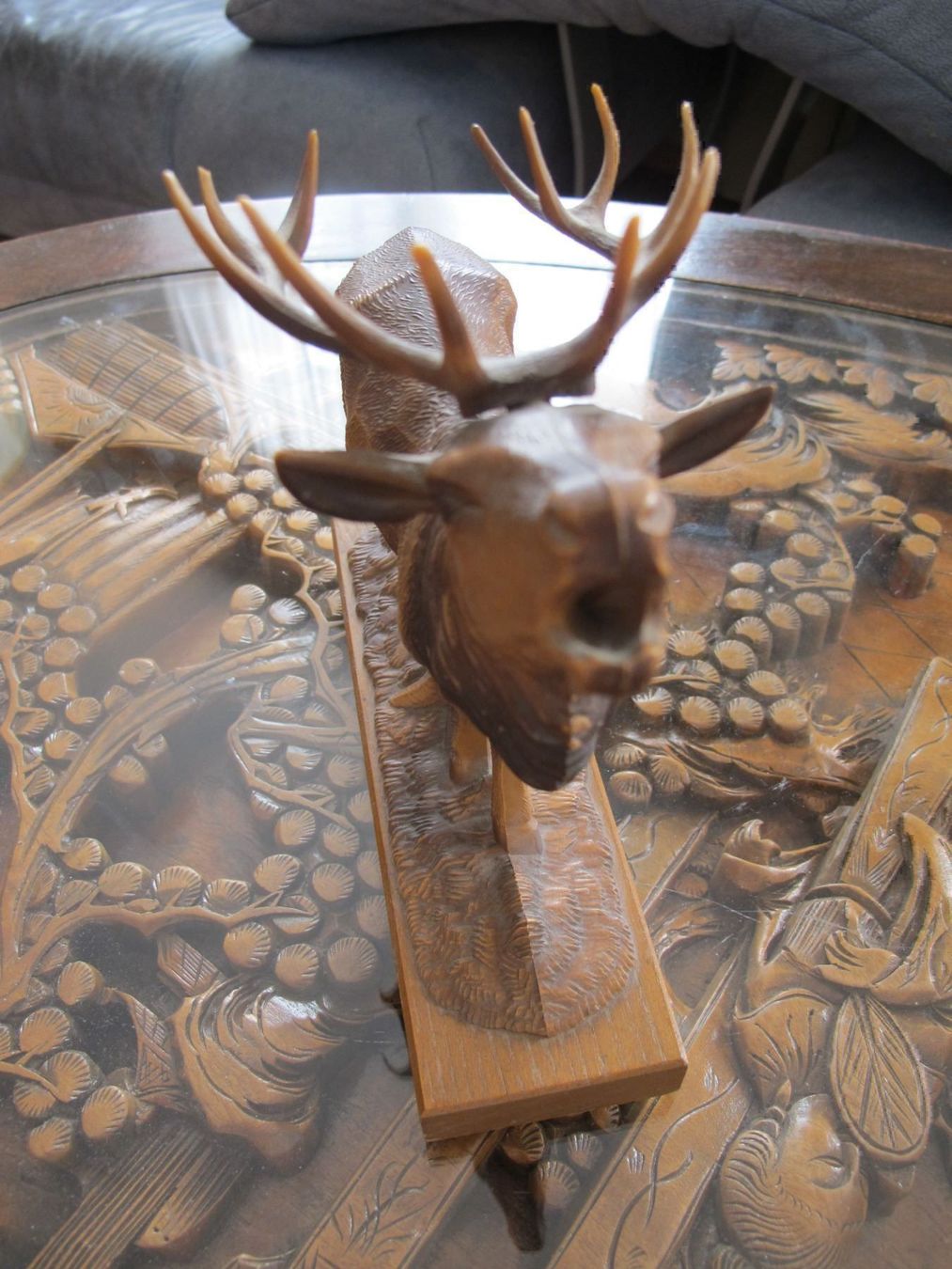 Skulpturen & Statuen: Alter Hirsch – Gebraucht aus Löhningen von Chimae67 3