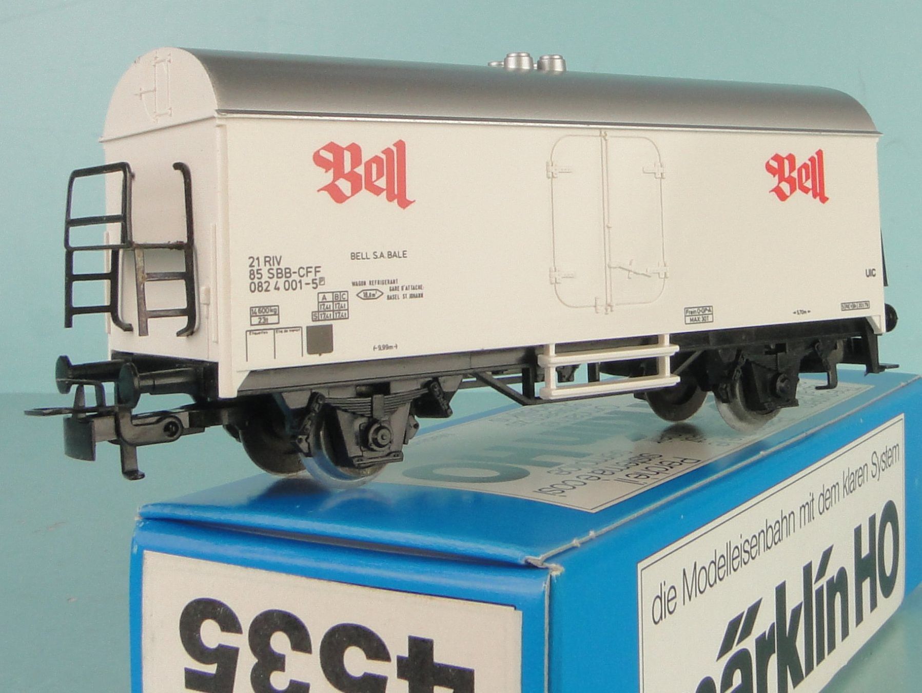 Märklin Modellini di ferrovie: Märklin 4535 H0 SBB Bell - rot – Usato da Bülach venduto da cann11