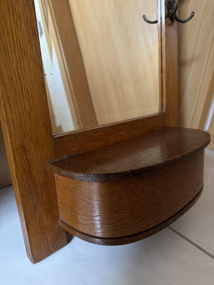 Garderobe: Wandgarderobe, Jugendstil, Schweizer Hersteller. – Gebraucht aus Biberist von Momo33 5