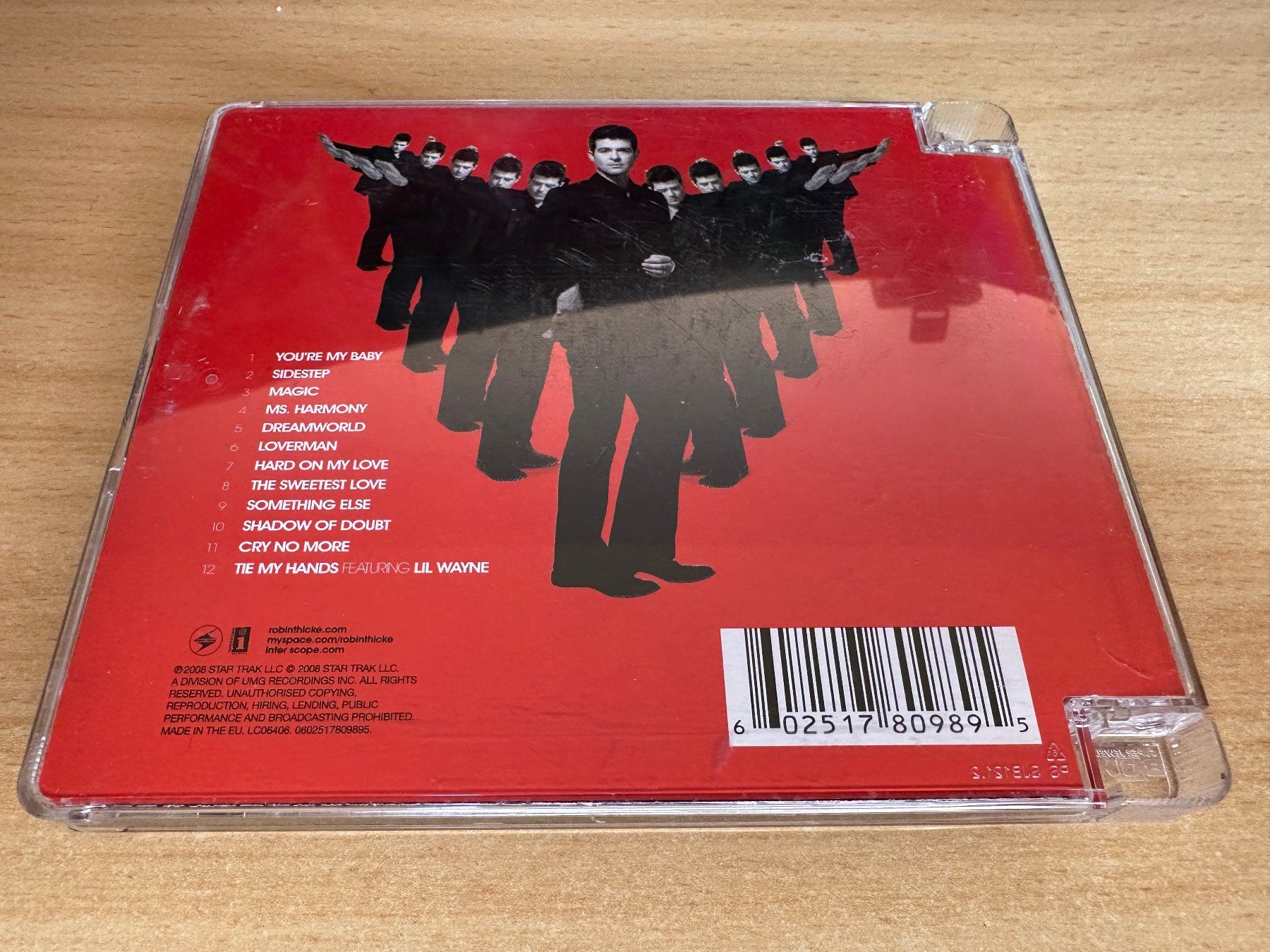 CD: V1 Robin Thicke – Something Else – Usato da Rikon im Tösstal venduto da Alpenmutz 1