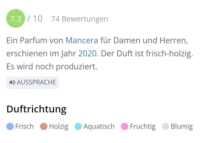 Mancera Parfum & Eau de Toilette: 2 ml AQUA WOOD MANCERA ABFÜLLUNG – Neu (gemäss Beschreibung) aus St. Gallen von CaliSunshine 2