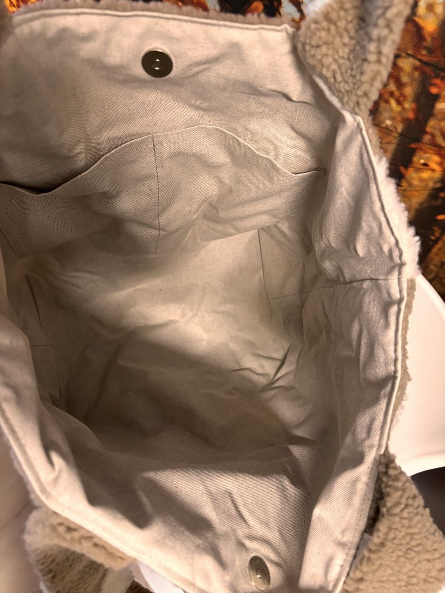 Borse: Grosse Tasche Teddy-Stoff – Nuovo e nell'imballaggio originale da Deitingen venduto da Puenktli01 1