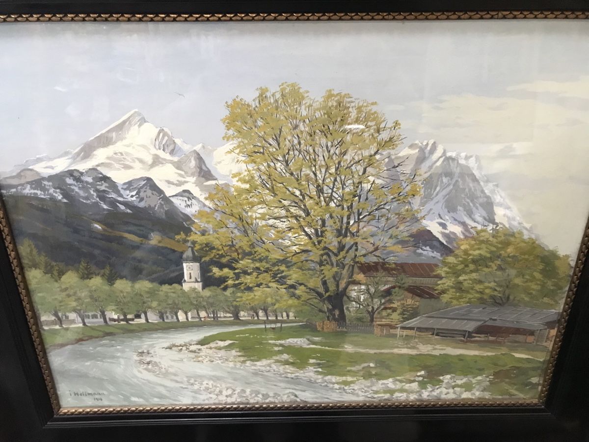 Dipinti: HELLMANN JAKOB 1877-1953 – Usato da Wolfhalden venduto da SecondAntique 1