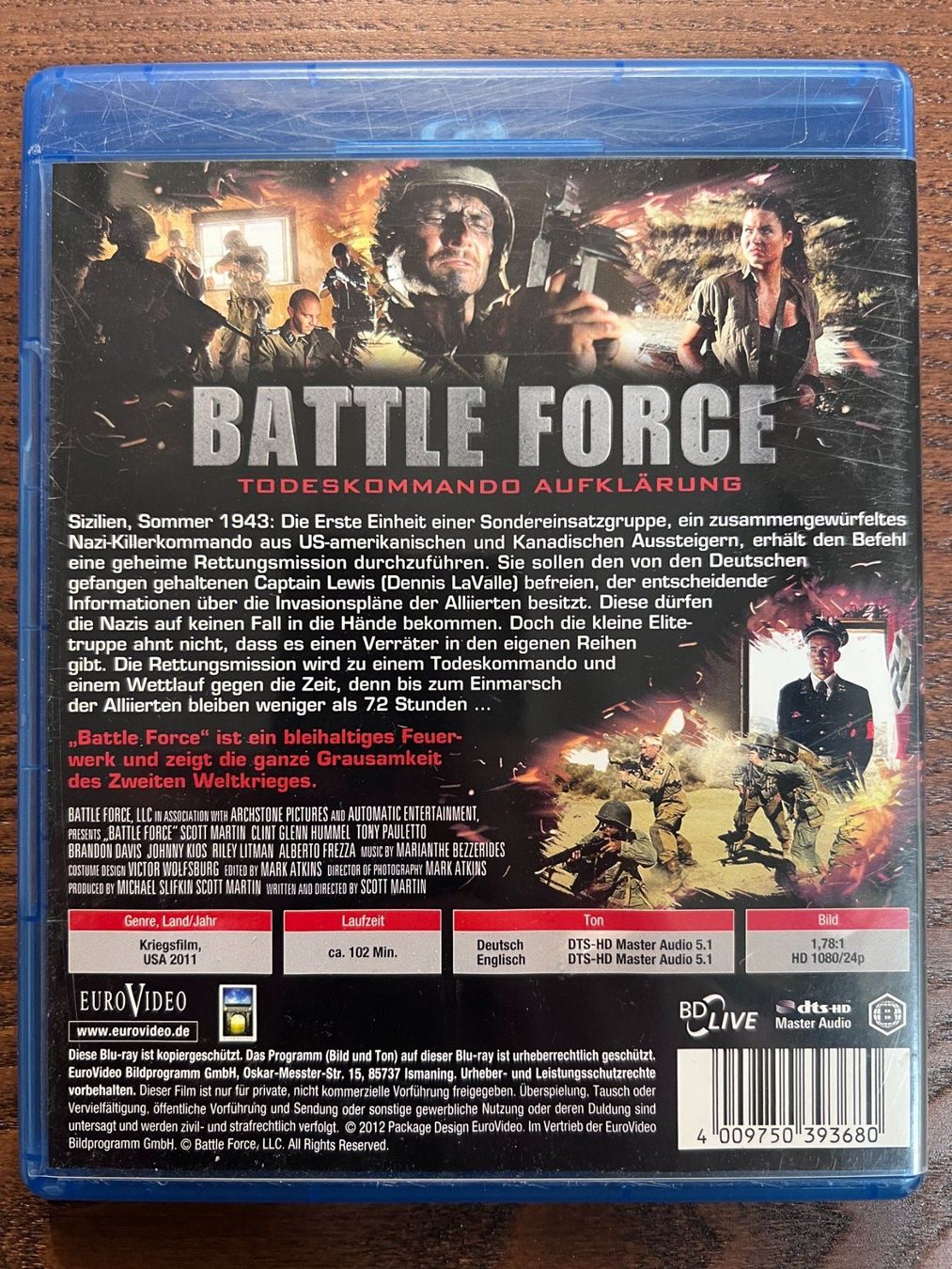 Alle DVDs: Battle Force - Todeskommando Aufklärung – Gebraucht aus Zürich von Blu-ray_ZH 1