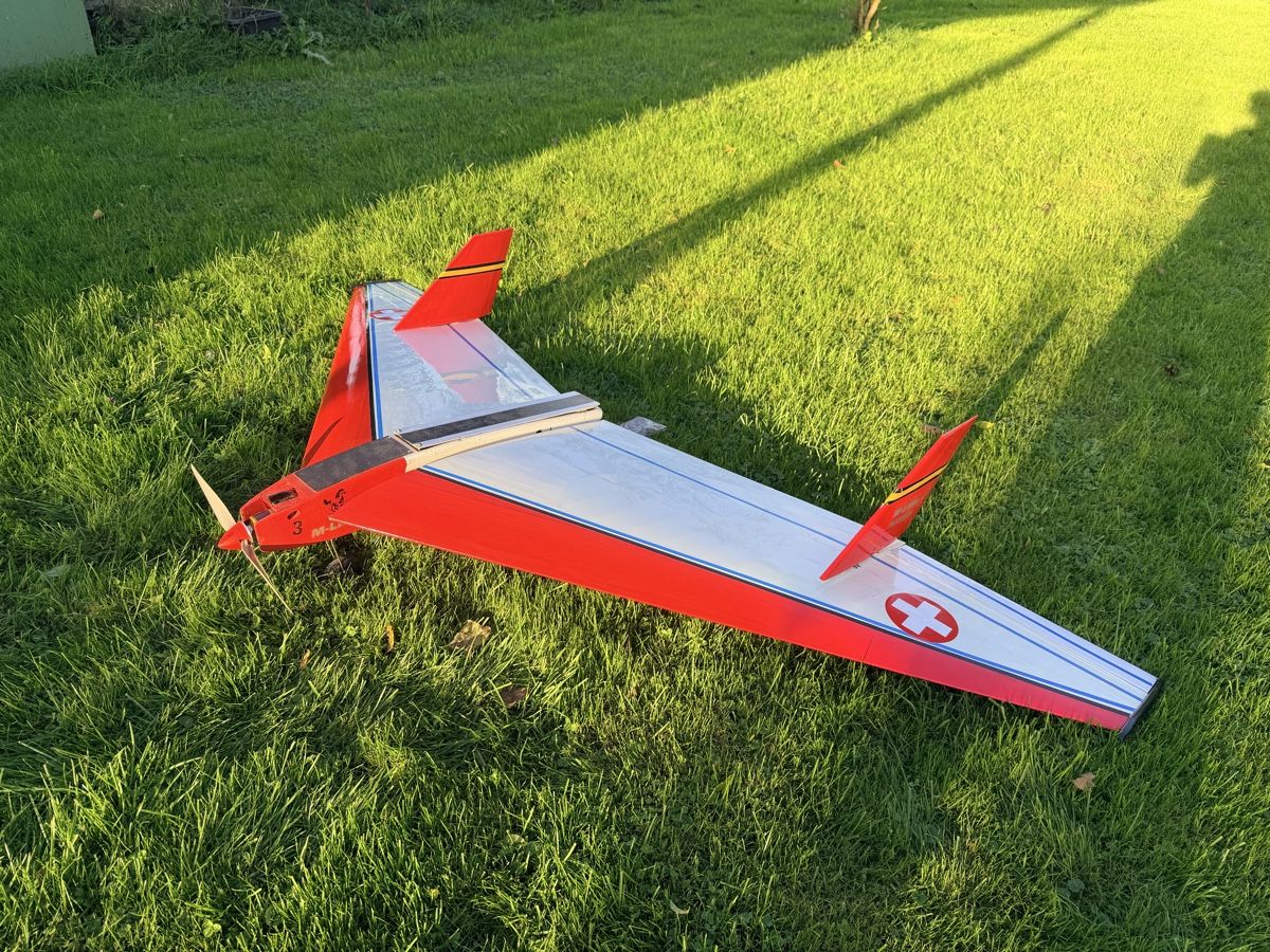 Modellismo RC: Nurflügler  ca 2.4m – Usato da Mühlau venduto da Snackbitez 1