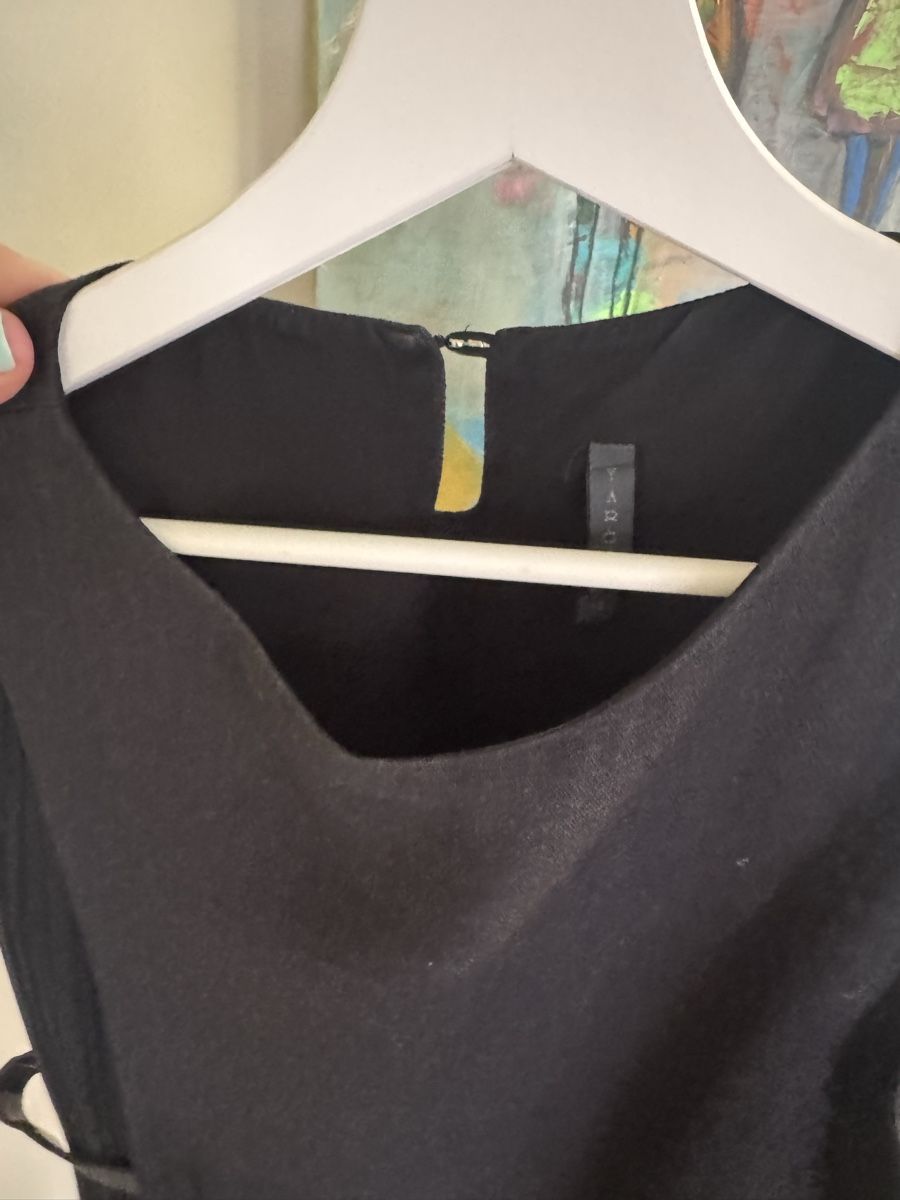 Vestiti: Black Pleated Business Dress – Usato da Zürich venduto da alieacelina 4