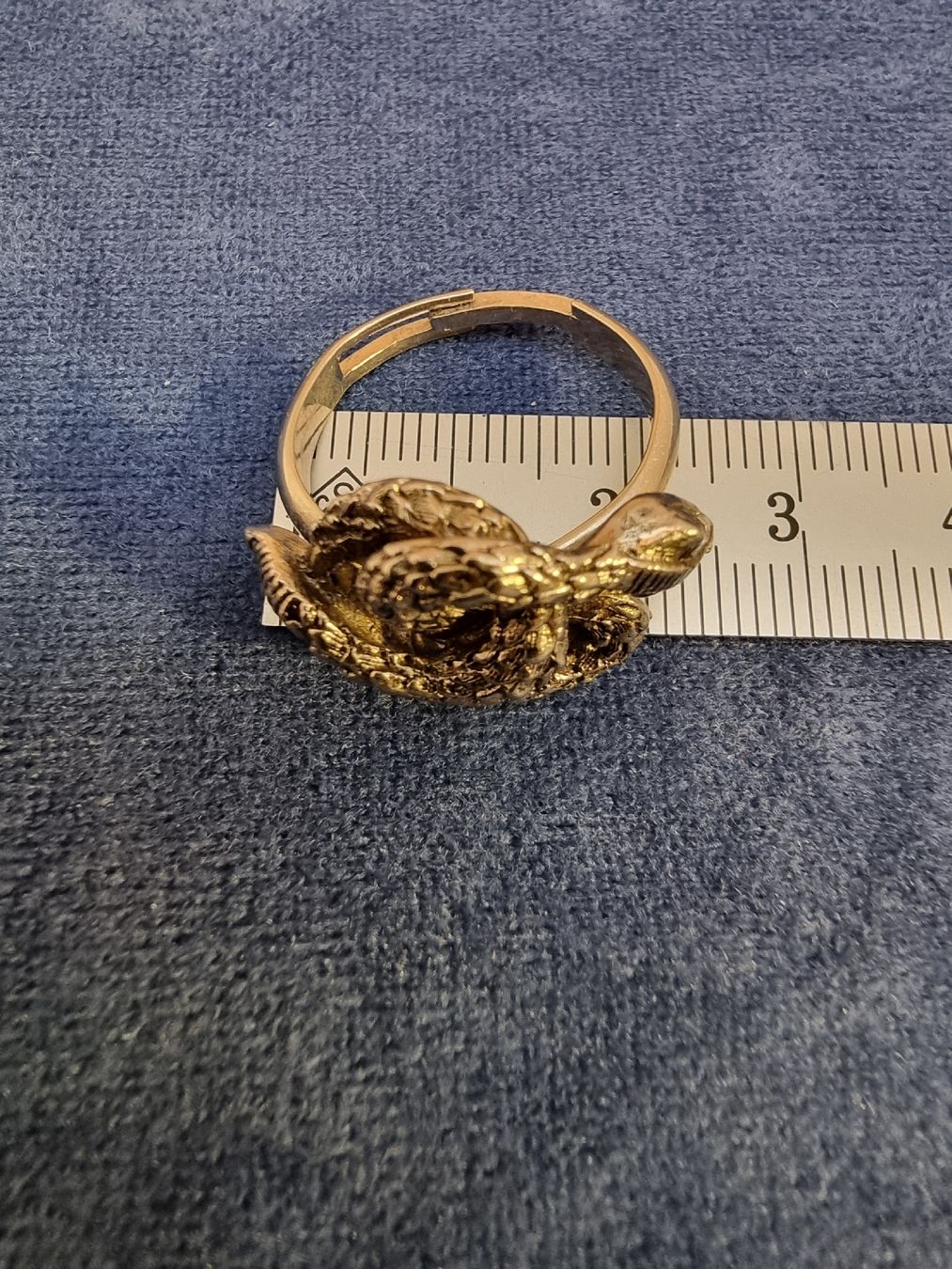 Anelli: Schlangenring, verstellbar, Modeschmuck – Usato da Helgisried venduto da zuegli.24 2