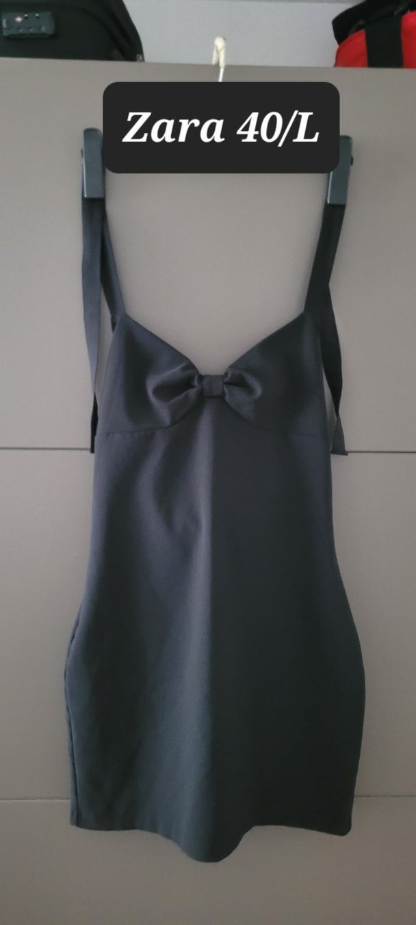 Zara Kleider: Robe noire Zara Basic - Taille L – Neu (gemäss Beschreibung) aus Vevey von x_y_f