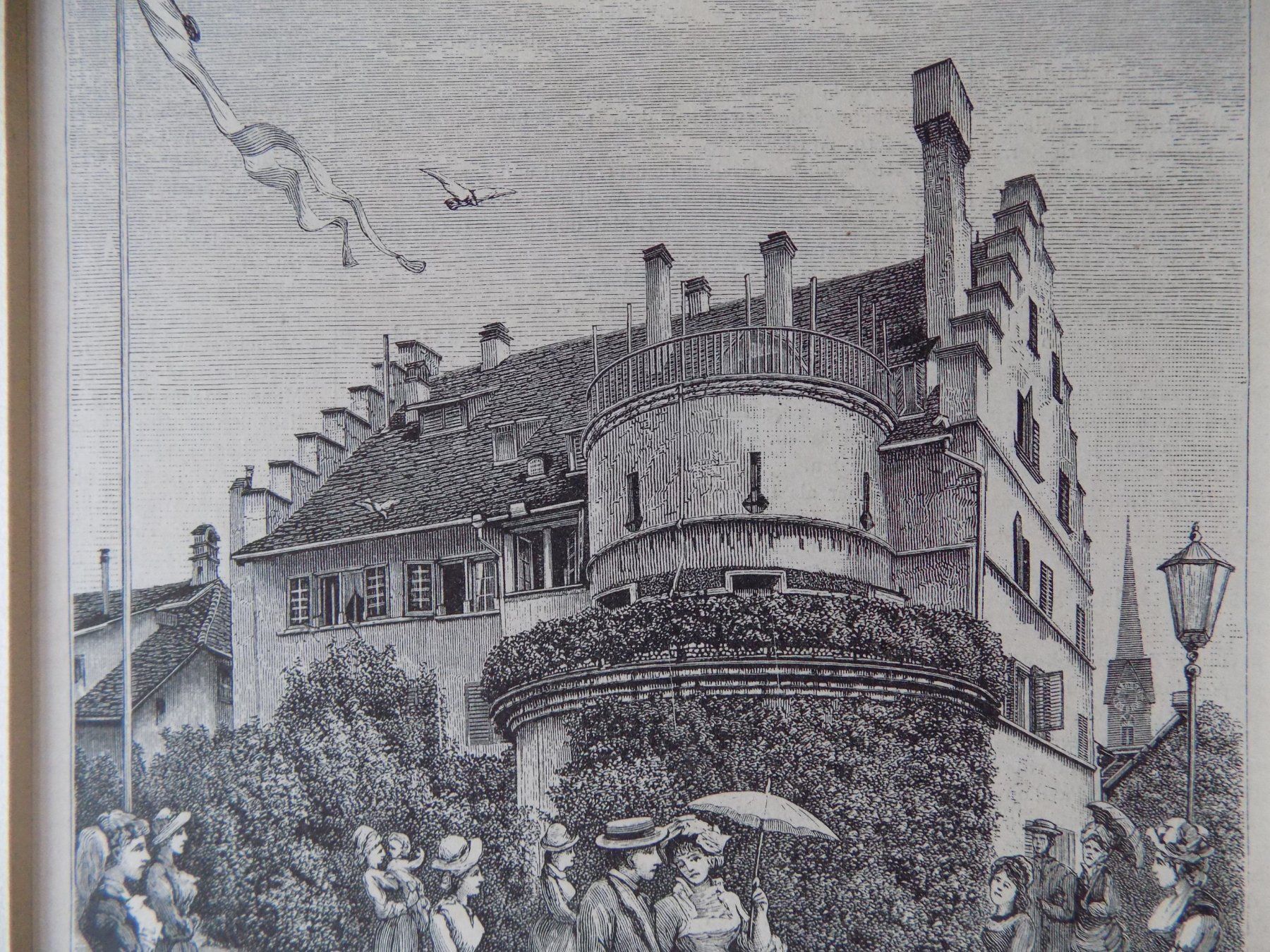 Gravures: altes Stadthaus Zürich – D'occasion à Risch par Rischli15 6