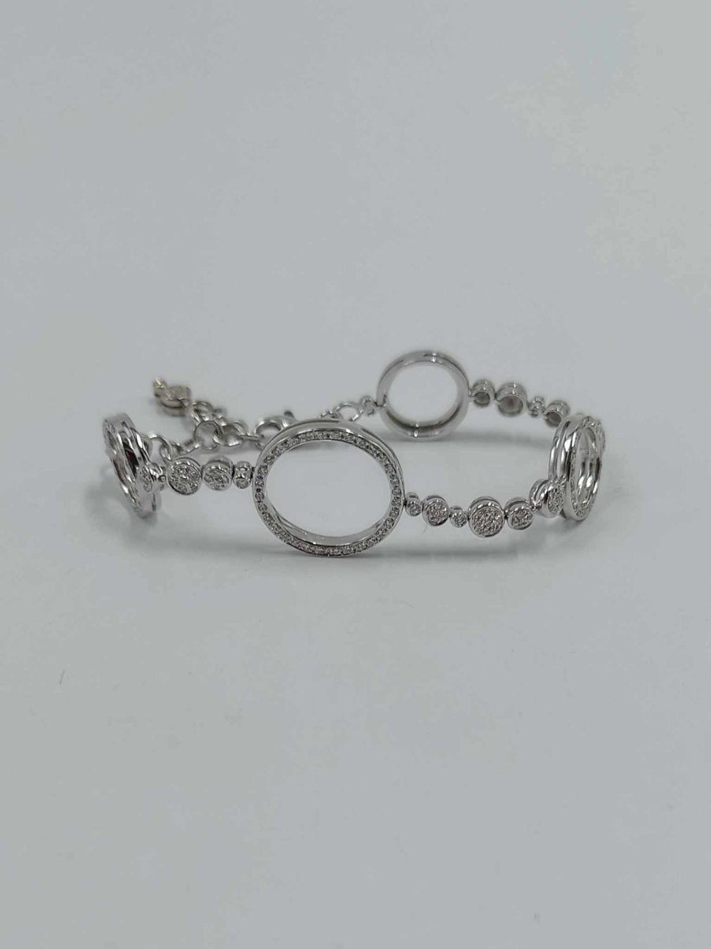 Bracciali & Braccialetti: DIAMANT BRACELET IN 750 WEISSGOLD – Usato da Luzern venduto da EdiGem 8