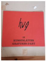 Fritz Hug - Mappe mit 9 Kunstblättern