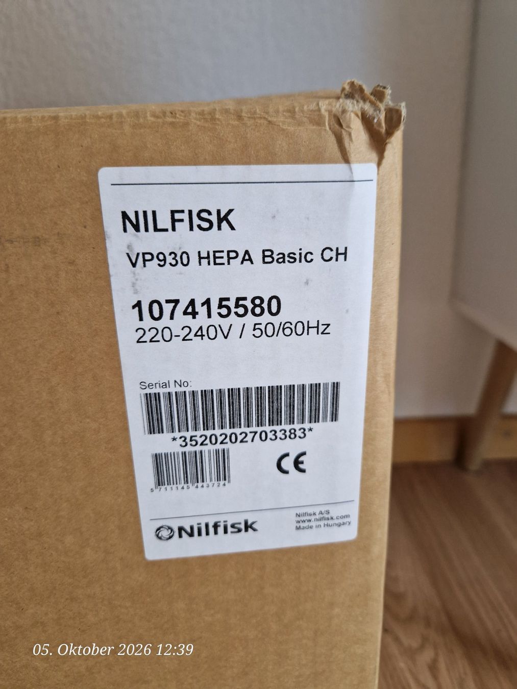 Nilfisk Aspirapolveri & Accessori: Staubsauger Nilfisk VP930 HEPA Basic CH – Nuovo e nell'imballaggio originale da Frauenfeld venduto da Steiner0412 1
