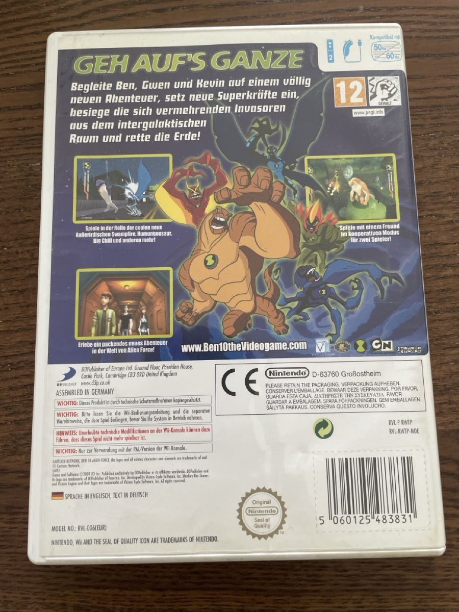Nintendo Giochi: Ben 10 Alien Force  – Usato da St. Margrethen SG venduto da ale_vw2d 1