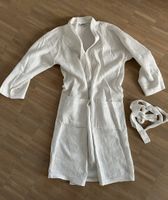 Bademantel NEU weiss unisex Waffelstoff