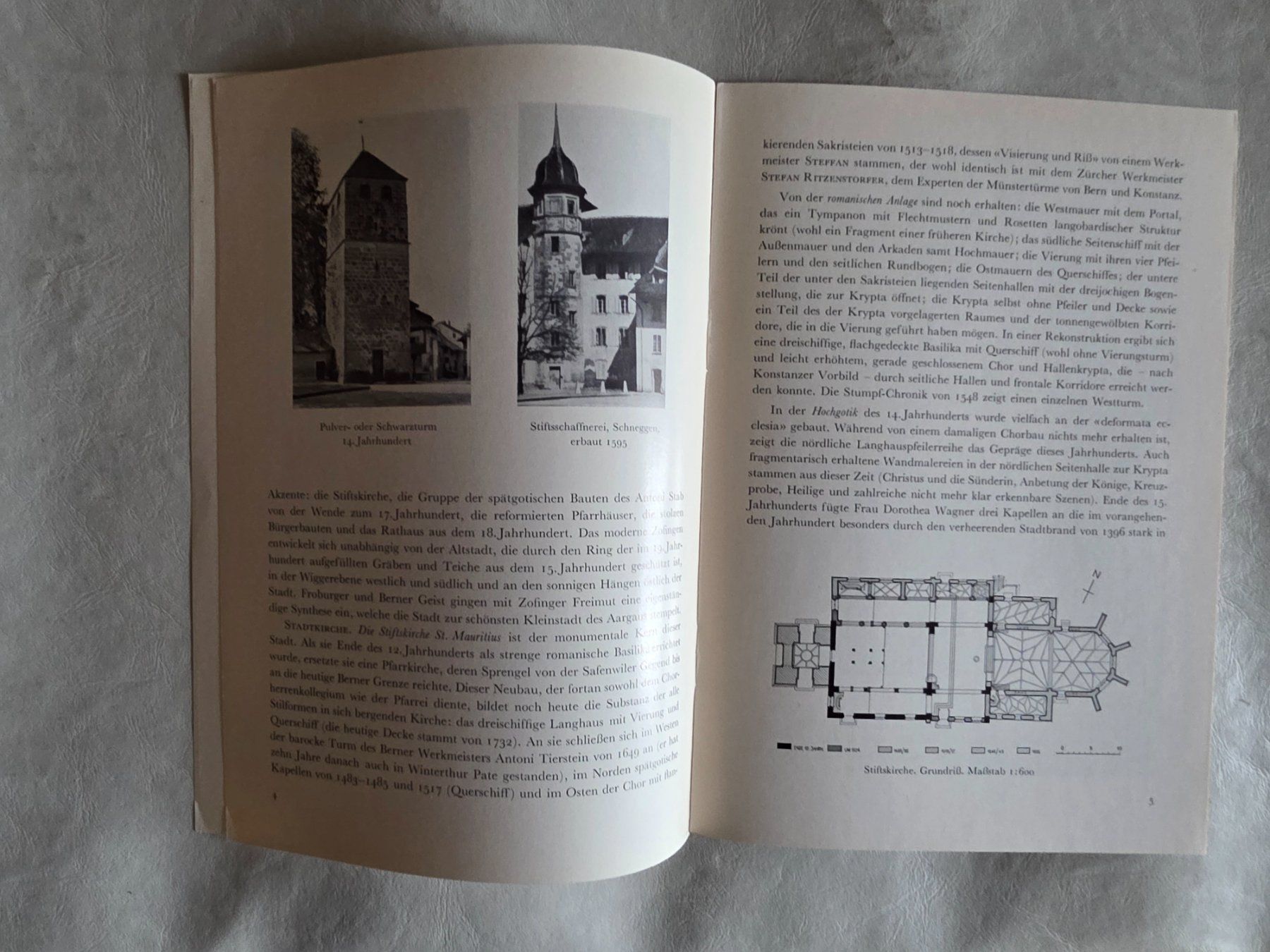 Libri: Zofingen -  Schweizerische Kunstführer 1955 – Usato da Walterswil BE venduto da Lonitti 1