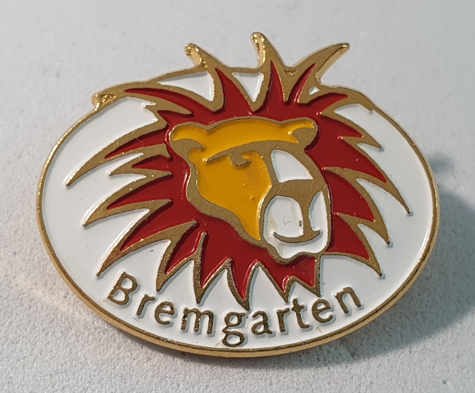 Placchette & Badge: AA254 - Pin Bremgarten Löwe – Usato da Reinach BL venduto da Boston-Verkauf