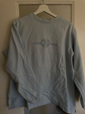 Bogner Golf Sweatshirt hellblau Stickerei guter Zustand