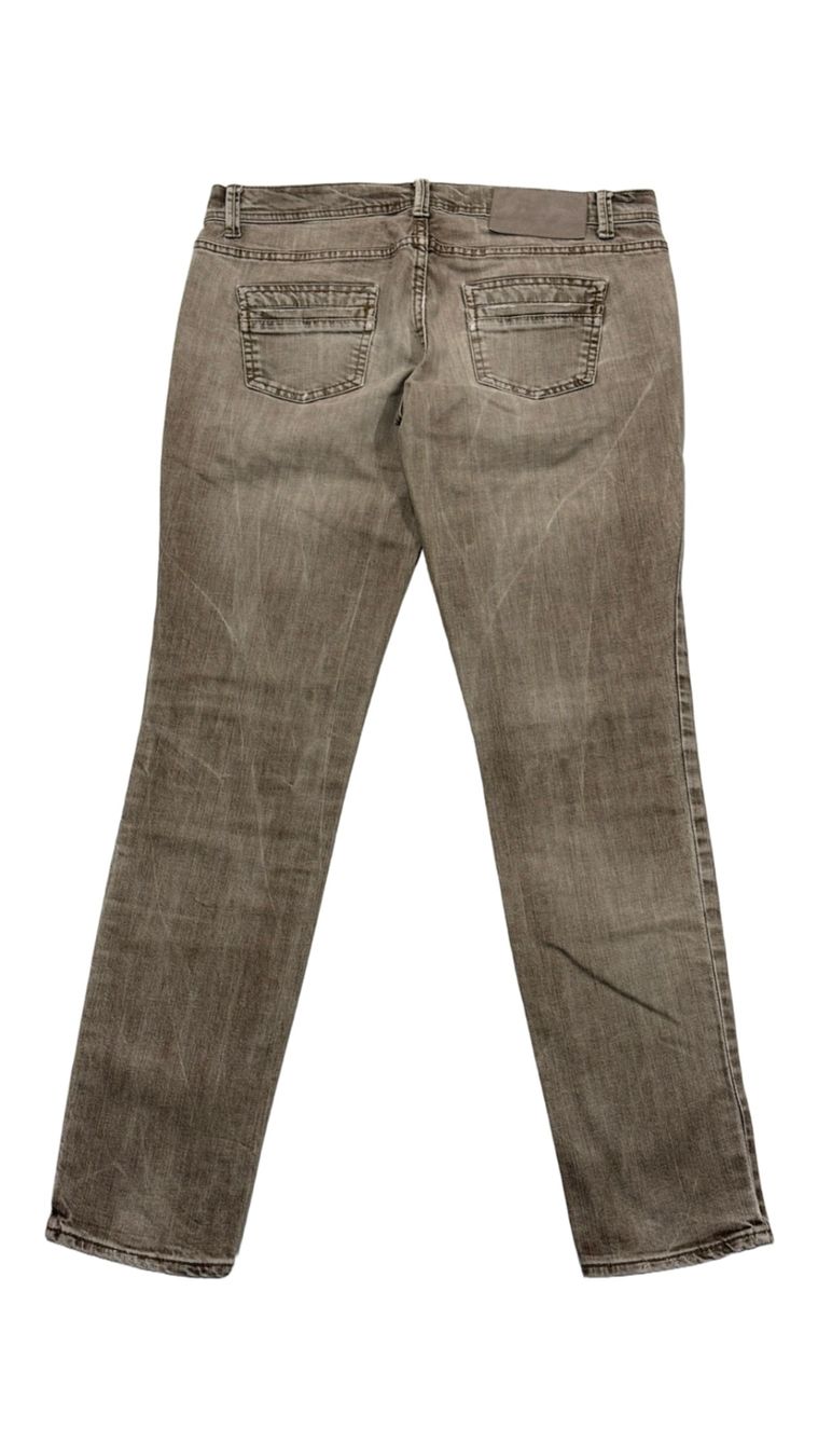 Benetton Jeans: Benetton Jeans Slim, Gr. 30  braun knöchellang – Gebraucht aus Regensdorf von secondchancefashion 1