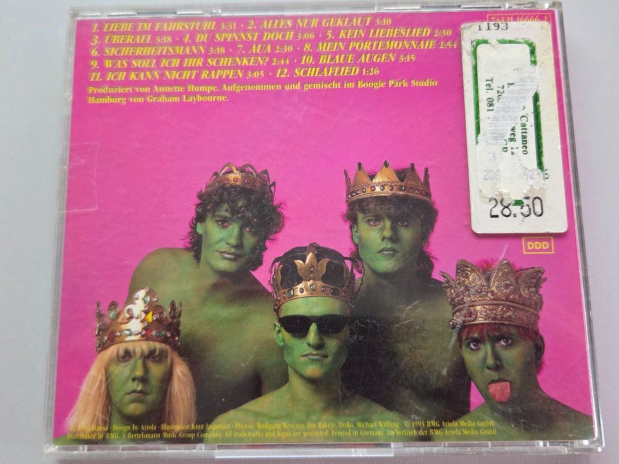 CDs: CD Die Prinzen - Alles nur geklaut – Gebraucht aus Schaffhausen von Kellerrassel 2