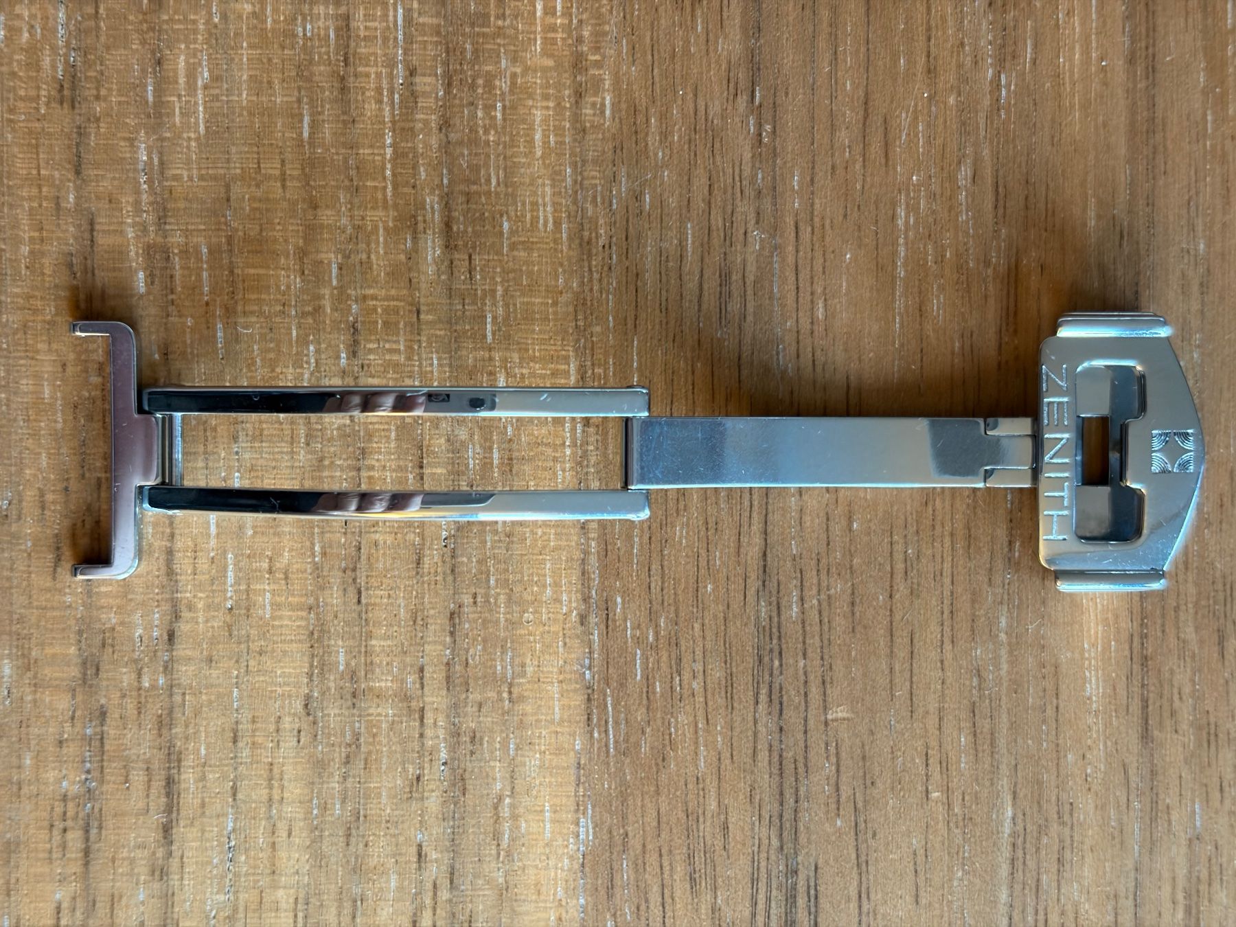 Bracciali & Braccialetti: 16mm Zenith Stahl Faltschliesse – Usato da Luzern venduto da SibD 2