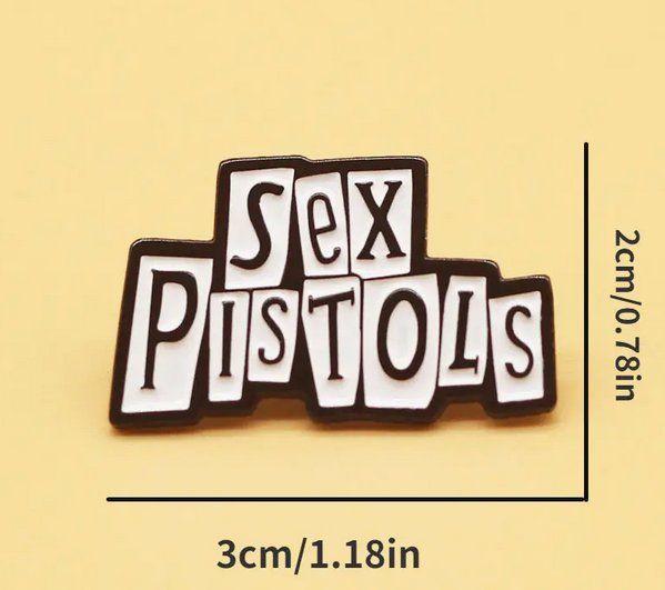 Spille & Fermagli: SEX PISTOLS BROSCHE, NEU – Nuovo e nell'imballaggio originale da Bad Ragaz venduto da Schtupsi 1