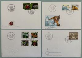 2002 - 4 verschiedene FDC