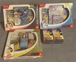 Lot Pokémon 30 ans poster box collection + Bundles FR