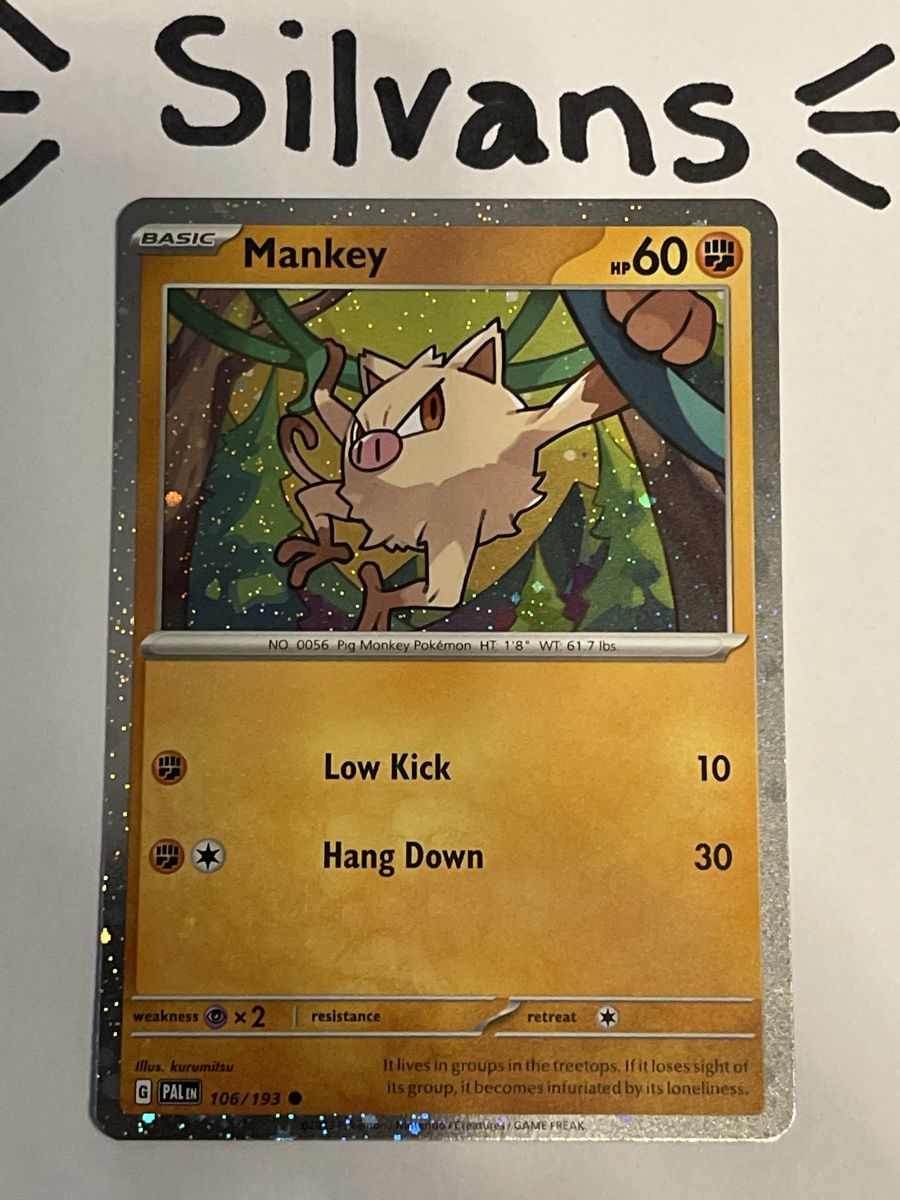 Pokémon Carte collezionabili: Manley Holo Promo 106/193 Paldea Evolved Englisch – Nuovo (secondo la descrizione) da Wil SG venduto da Silvans