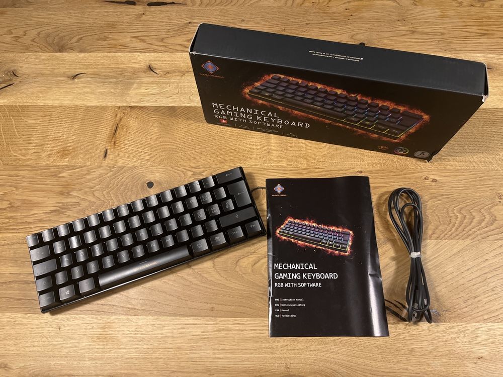 Deltaco GAM-75 ch Mechanisches Gaming Keyboard | Kaufen auf Ricardo