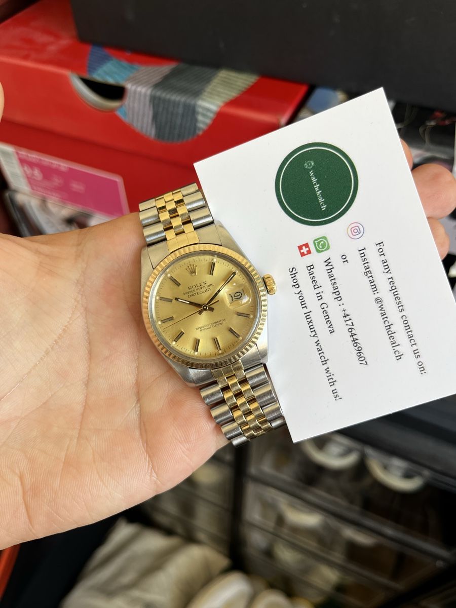 Rolex Uhren: Rolex Datejust Two-Tone 16013 – Gebraucht aus Genève von 3M_JR