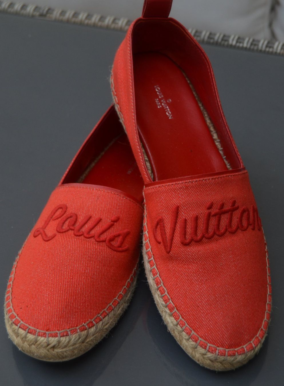 Dior Damenschuhe: Louis Vuitton Espadrilles 38,5 – Gebraucht aus Collonges von Auganien 1