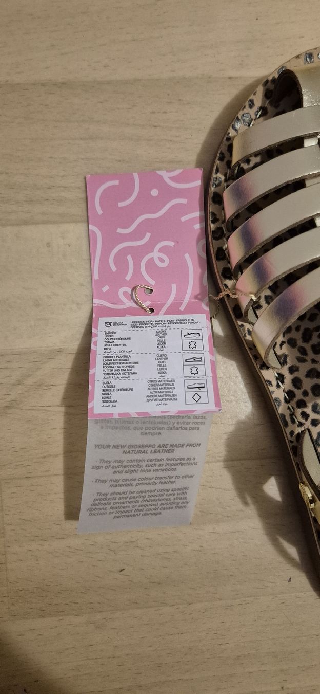 Scarpe per ragazze: Gios Eppo Sandalen, Gold – Nuovo e nell'imballaggio originale da Schwyz venduto da Vesparider01 7