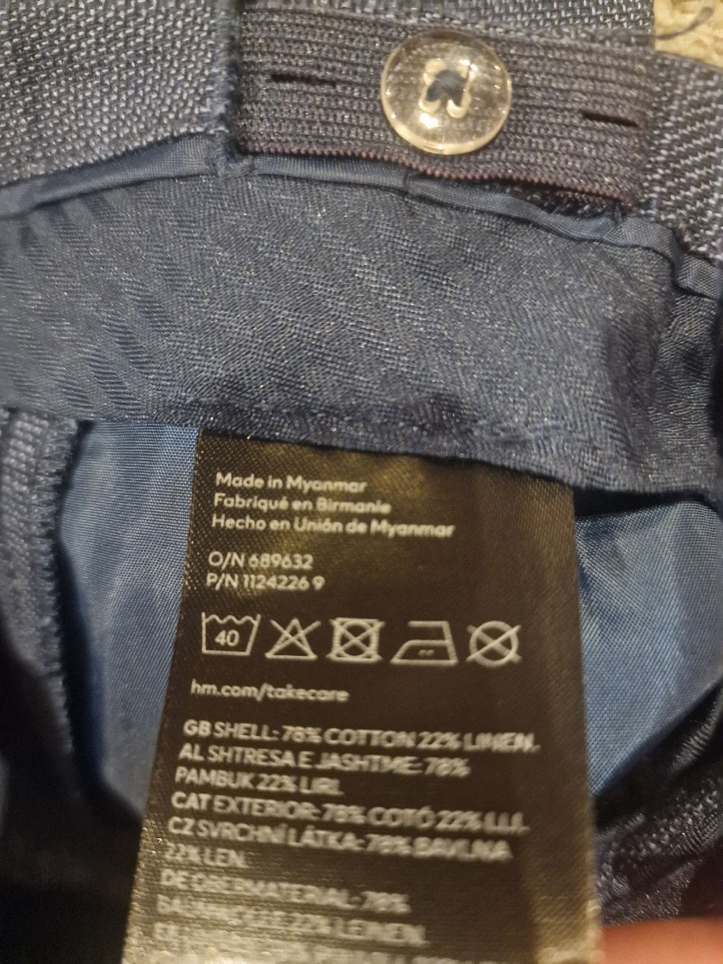 H&M Pantaloni: HM Hose Leinengemisch Gr 4-5 neu – Nuovo (secondo la descrizione) da Basel venduto da chingson 3