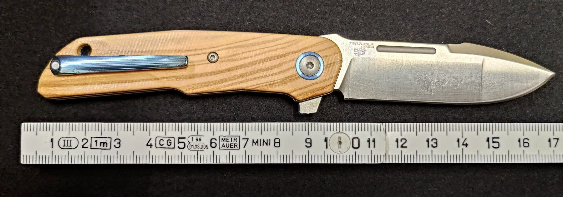 Coltelli tascabile: MKM Terzuola Taschenmesser Olive – Nuovo e nell'imballaggio originale da Gerzensee venduto da cobo02 3