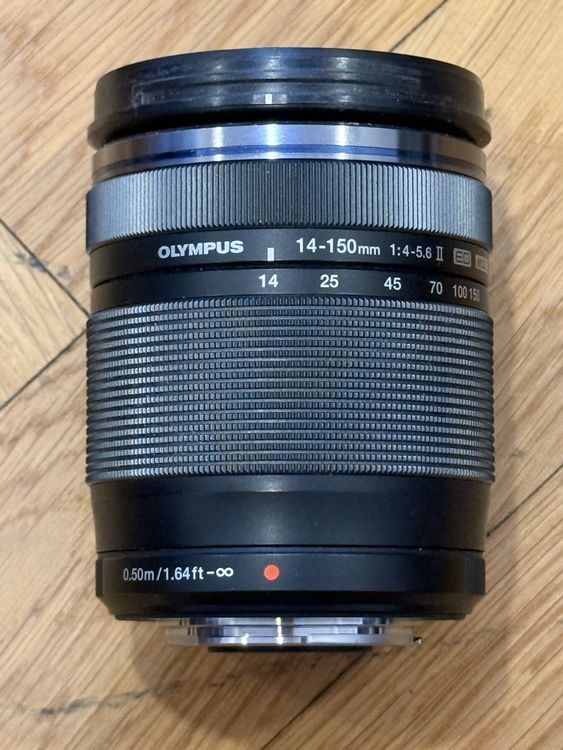 Ống kính OM SYSTEM M.Zuiko Digital ED 14-150mm F4-5.6 II ngàm Micro
