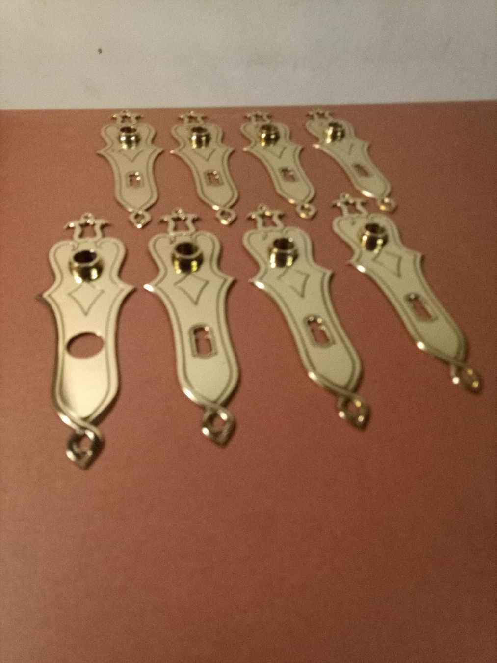 Ferramenta: Schöne Jugendstil Türschilder Messing – Usato da basel venduto da markusb07