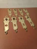 Schöne Jugendstil Türschilder Messing