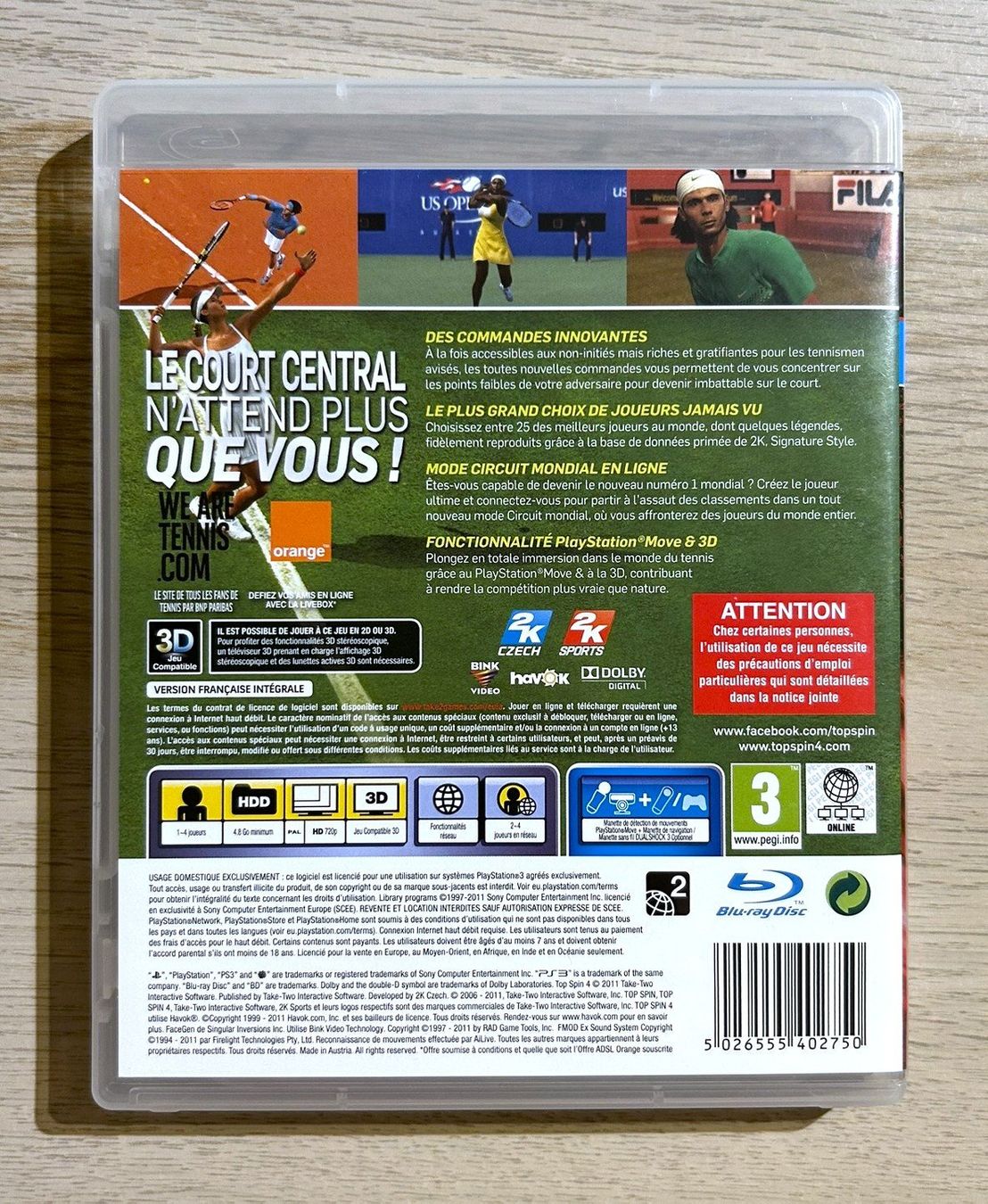 Sony Giochi: Top Spin 4 PS3 – Usato da St. Gallen venduto da Alpine.Arcade 1