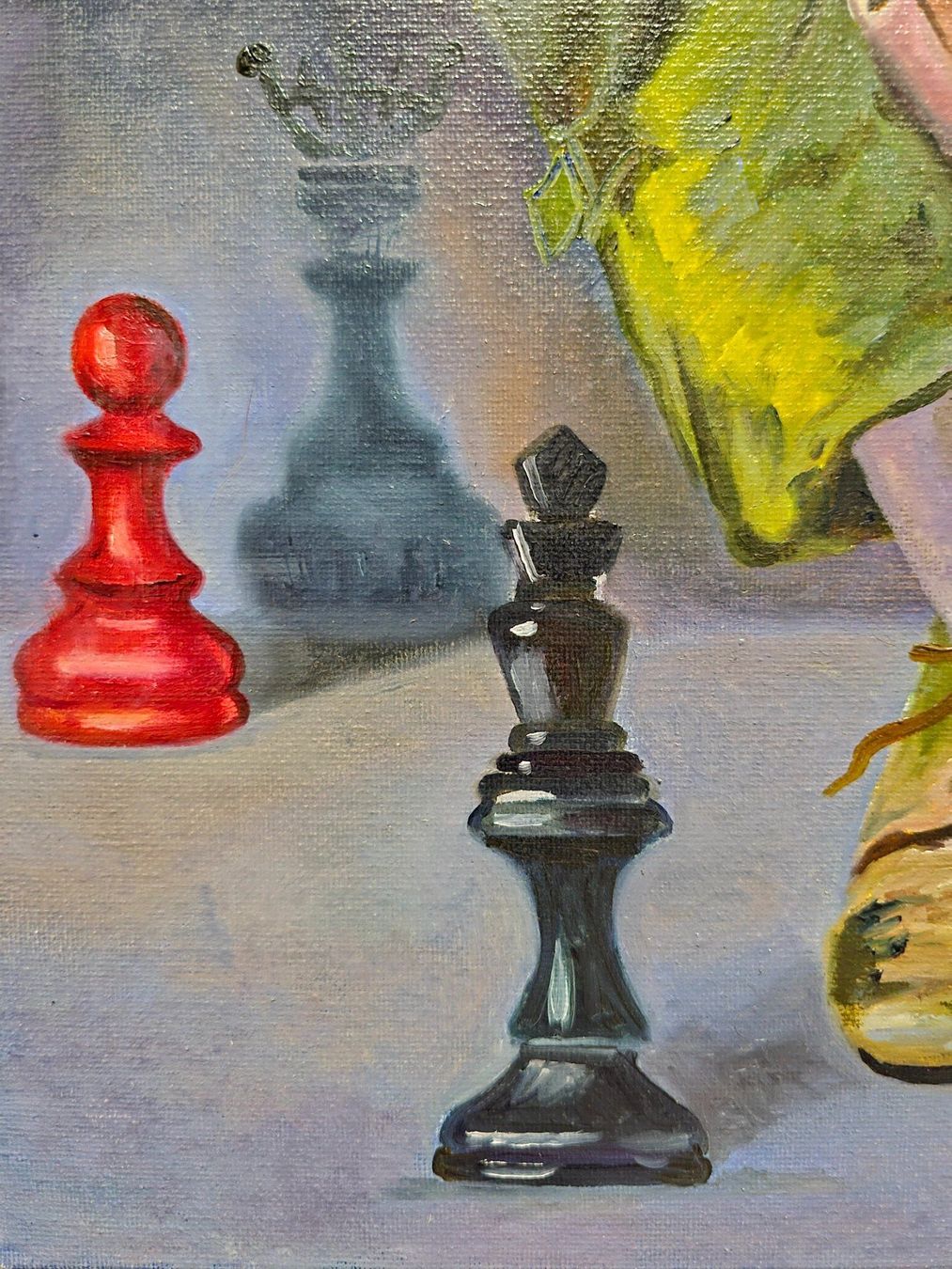 Dipinti: Ölgemälde - Geist der Illusionen: Serg Davydofs Vision – Usato da Bern venduto da Djenestra 5