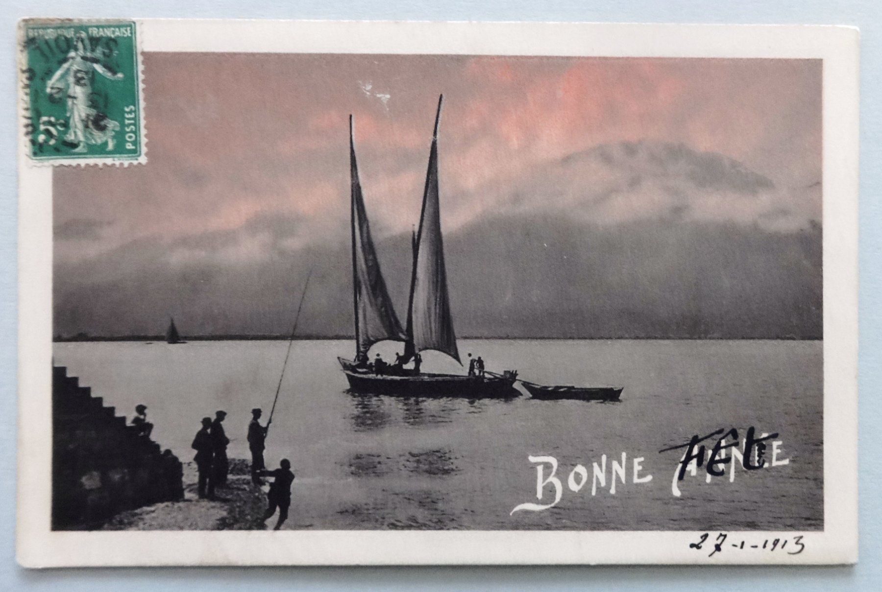 Cartoline postali: Bonne Année – Usato da Fétigny venduto da Billy2miny