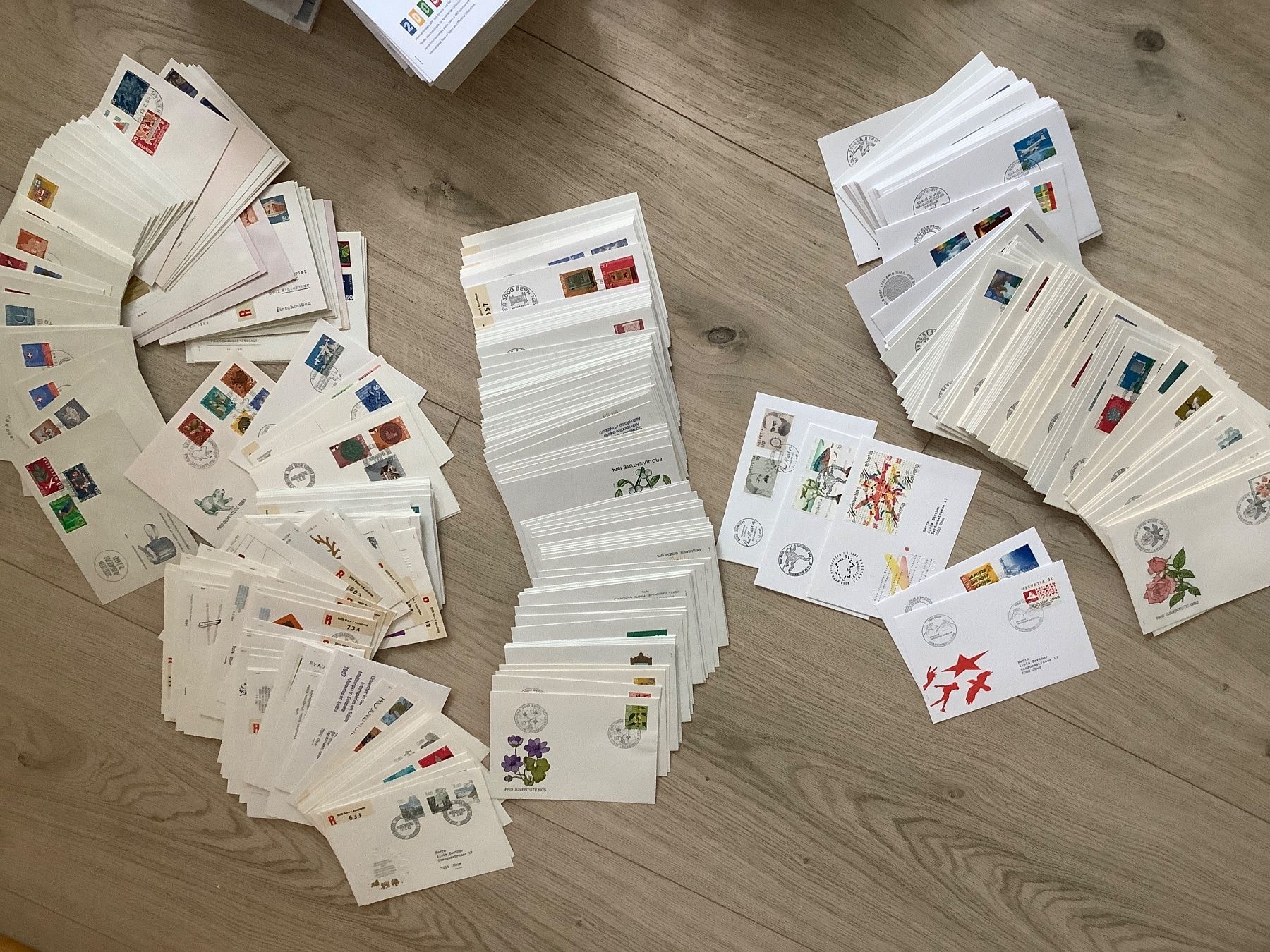 Tutti i francobolli: Über 1500 FDC Schweiz 1963 - 2009 – Usato da St. Gallen venduto da herbrig2 4